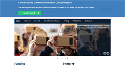 Desktop Screenshot of community-relations.org.uk