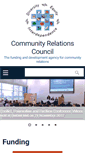Mobile Screenshot of community-relations.org.uk